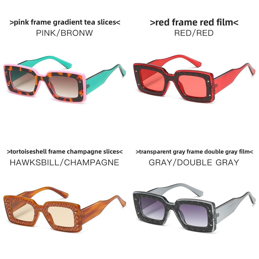 Trendy Womens Square Sunglasses With Pink Frame And Uv400 For Fashion Driving And Outdoor Activities