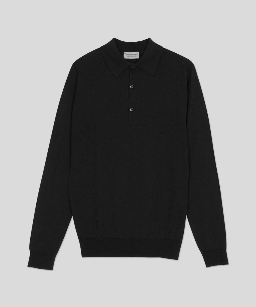 Jonseumedeulli Bradwell Sea Island Cotton Long Sleeves Polo Shirt Core 10 Colors (A Type)