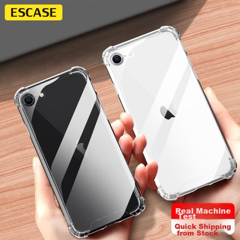 IPhone SE 3 Phone Case, SE 3 Protective Cover, 4.7-Inch Full Protection Shockproof Case, Dual-Layer Anti-Drop, German Bayer Imported High Transparency