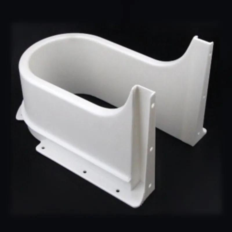 Plastic ABS în formă de U pentru sertar chiuvetă Mobilier baie dulap încastrat U pentru drenaj chiuvetă tip DEFHP