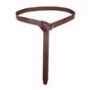 Not with Book Medieval Waist Belt PU Leather Book Pouch Set  Stage Performance