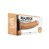RealRock - Vibrator - Dildo with Balls On a Strap-on 18 Cm