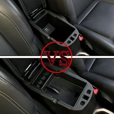 Color My Life ABS Car Armrest Box for Fiat 500X 2014 - 2018 Center Armrest Storage Box Glove Storage Box