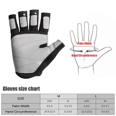 Kletterhandschuhe Sporthandschuhe Halbfinger Kletterhandschuhe für Outdoor Bergsteigen Wandern Angeln