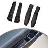 4Pcs/Set Car Side Door Storage Box For Tesla Model Y 2026 Armrest Tray Organizer TPE Door Slot Tray Organizer