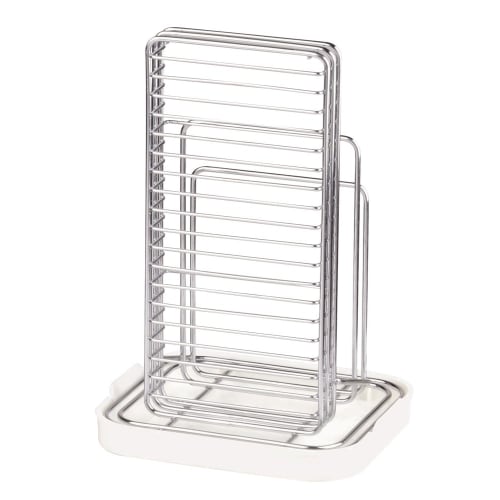 

Подставка для ножей/разделочной доски Pearl Metal Simple, белая, HB-312