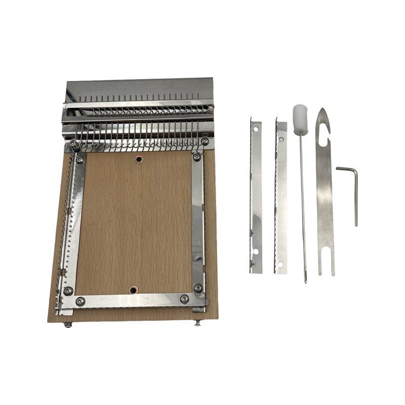 Weaving Loom Kit Wooden Weaving Kit Weaving Looms DIY Hand-Knitting Weaving Machine