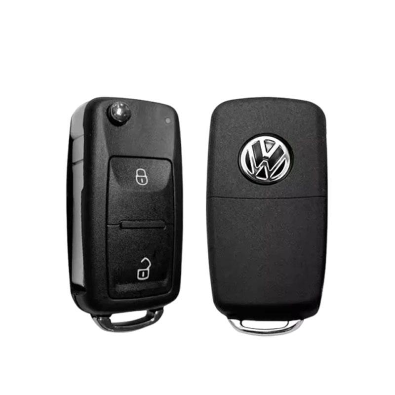 2026 New For VOLKSWAGEN VW 14mm Car Key Logo Sticker Remote Fob Key Emblem For Volkswagen VW Golf GTI Passat Tiguan Arteon Touar