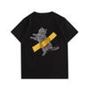 2026 Summer Funny Cat Print Tshirt Street Everyday Casual Humorous Short Sleeve Clothing for Unisex Women Cat Lover Clothing Top