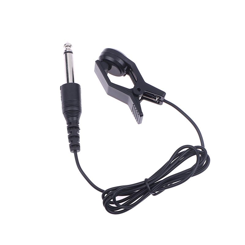 Universelles Akustikgitarren-Tonabnehmer-Clip-On-Kontaktmikrofone Piezo-Tonabnehmer für Violine Banjo Mandoline Ukulele Musikinstrument