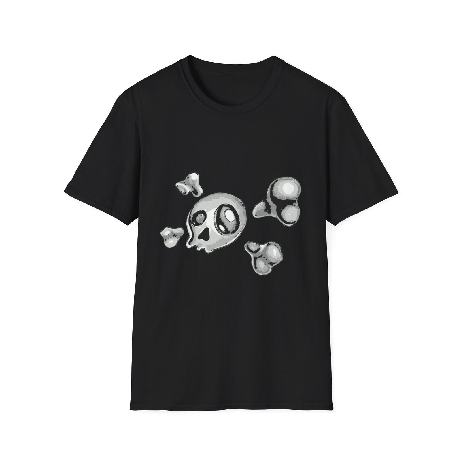 

Pirate Skull And Crossbones T-Shirt Gift Black Tee 5XL різнокольоровий