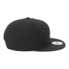New Era 9FIFTY Cap with Metal Flag Logo Badge, BlackMetal Gold, ML, 950 METAL FLAG BLK GLD 251 14388582 NER36C4839