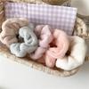 Korean Style Plush Candy Color Hair Ring Woman Cute Sweet Fashion Scrunchie Hair Accessories