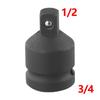 Stecknuss-Umwandler Adapter 1/2 auf 3/8 3/8 auf 1/4 3/4 auf 1/2 Druckluftschrauber Gelenke Ratsche Antriebsadapter Stecknussadapter Reparaturwerkzeuge