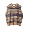 Men's Retro French Style Sleeveless Knit Vest