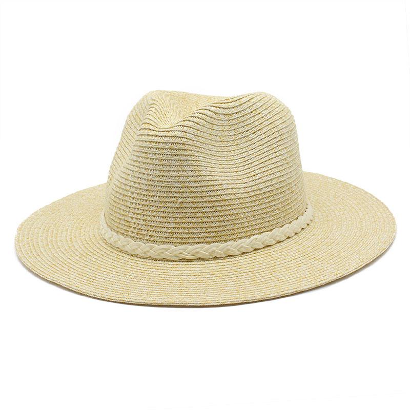 Men'S And Women'S Beach Hats, Straw Hats, Jazz Hats, Sun Hats, Outdoor Beach Sun Protection Hats Cmn-213