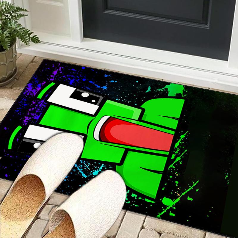 Colorful game Friends Office Rug Chair Mat, Game Carpet, Suitable for Front Door, Bedroom, Living Room, Desk, Holiday Gift