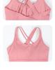 Women's Cross-Back Shockproof Sports Bra for High-Intensity Running, Yoga, Pilates, and Fitness