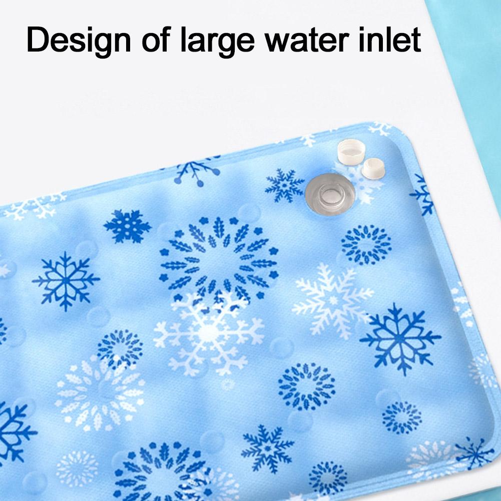 Dog Cooling Mat Summer Portable Pet Cool Pad Summer Ice Cool Comfort Water Durable Sofa Blanket For Small Medium Large Dogs Cats