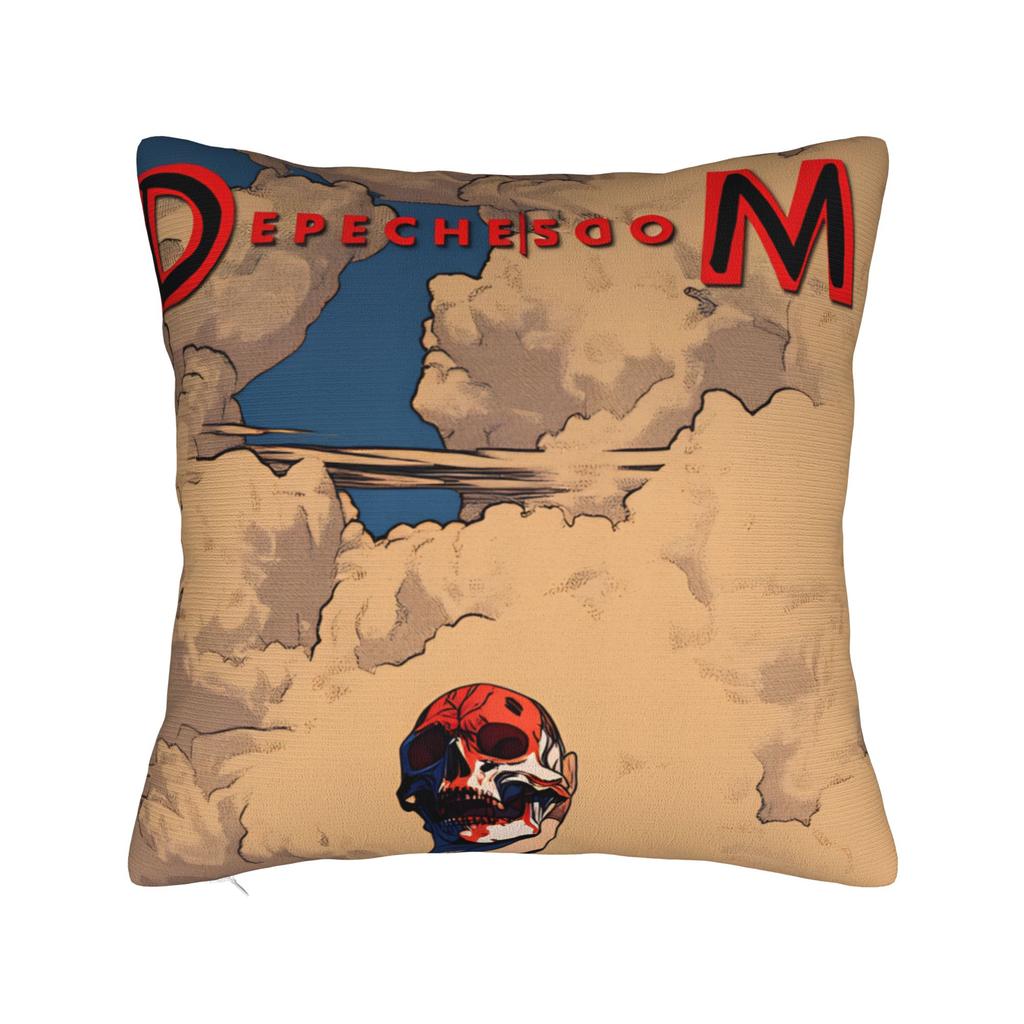 Depeches Band Mode Pillowcases Novelty Pillow Case For Living Room Bed Chair Comfy Pillow Cover