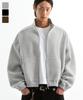Brenson Nord Crop Oversized High-Neck Full-Zip ( 3 Colors )