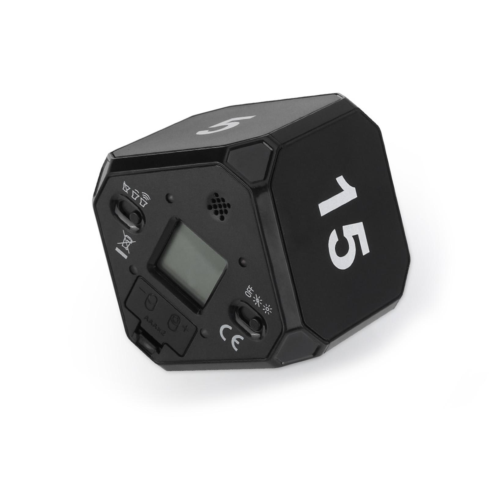 

Digital Flipping Timers Silents Operations For Kitchen Home Office Study Accurate Timing Portable ABS Construction чёрный