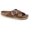 Birkenstock Leather Minimalist Style Stylish Sandal Women's Brown 1020165