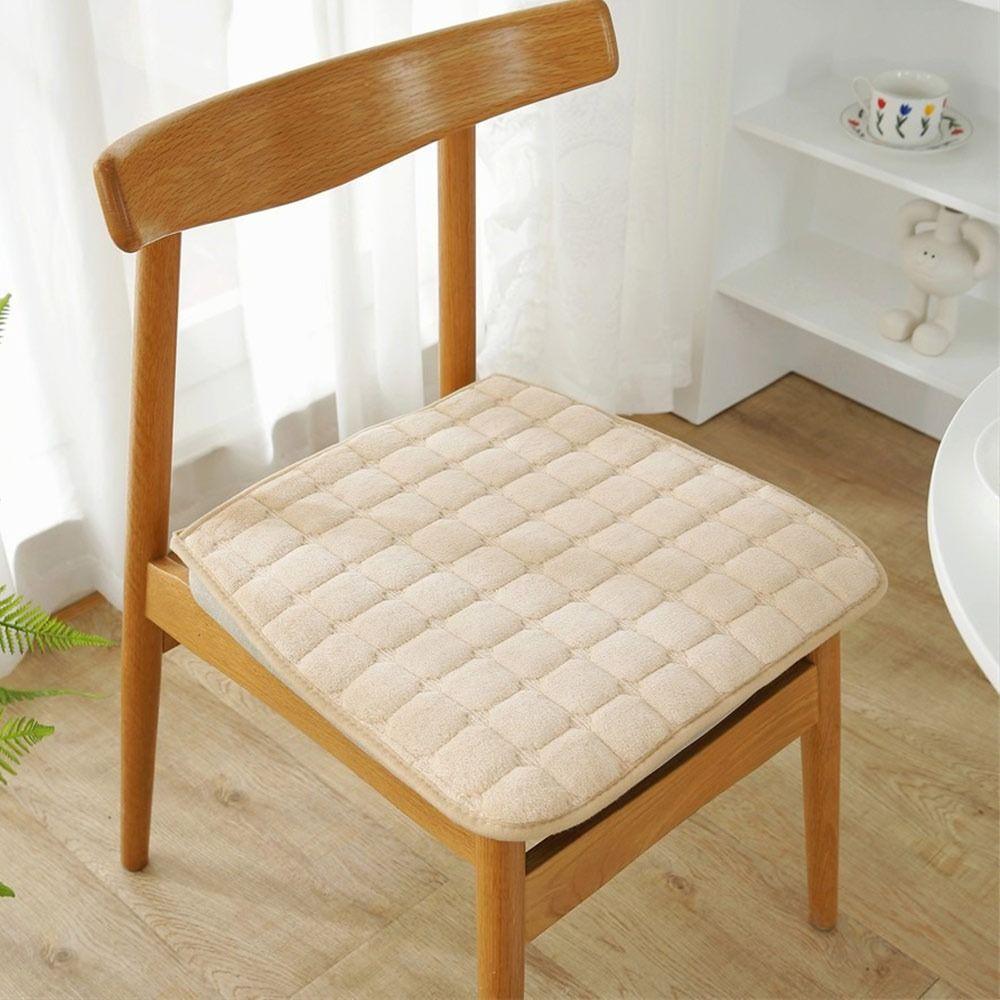45x45cm Dining Chair Pad Soft Padding Tie On Cushion New Chair Seat Cushion Kitchen Chairs