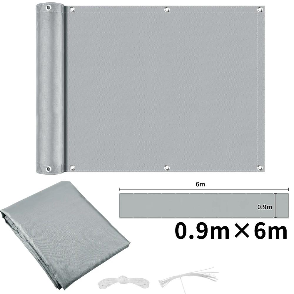 Waterproof Privacy Fence Screen Fence Covering Privacy with Grommets UV Protection Fencing Shade Cover for Outdoor Yard Backyard
