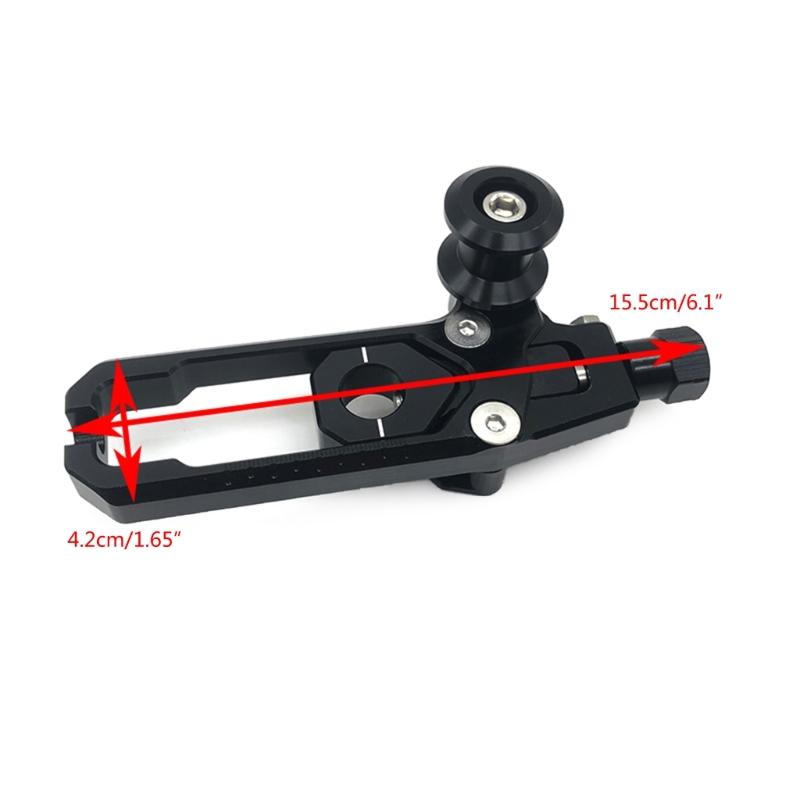 Precisions Motorbike Chain Adjusters Aluminum Alloy Chain Tensioners Enhances Your Riding Experience for XSR155/ MT15