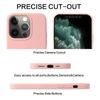 Liquid Silicone Case for IPhone 13 14 11 12 Pro Max Soft Cover for IPhone 12 Mini X XR XS 8 7 6 SE 2020 Shockproof Cases
