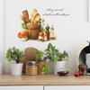 Décor Mural Créatif de Cuisine Autocollants Muraux Champignons