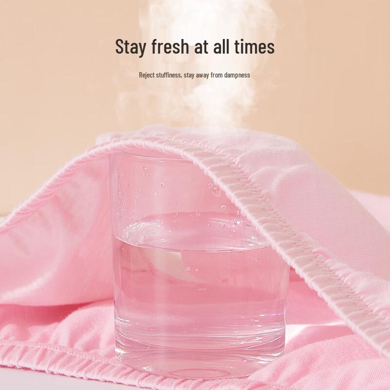 Hengyuanxiang Women's 100% Cotton High-Waist Tummy Control Underwear