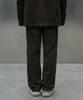 MUSINSA STANDARD [City Workers] 8W Corduroy Tapered Pants [Dark Olive]