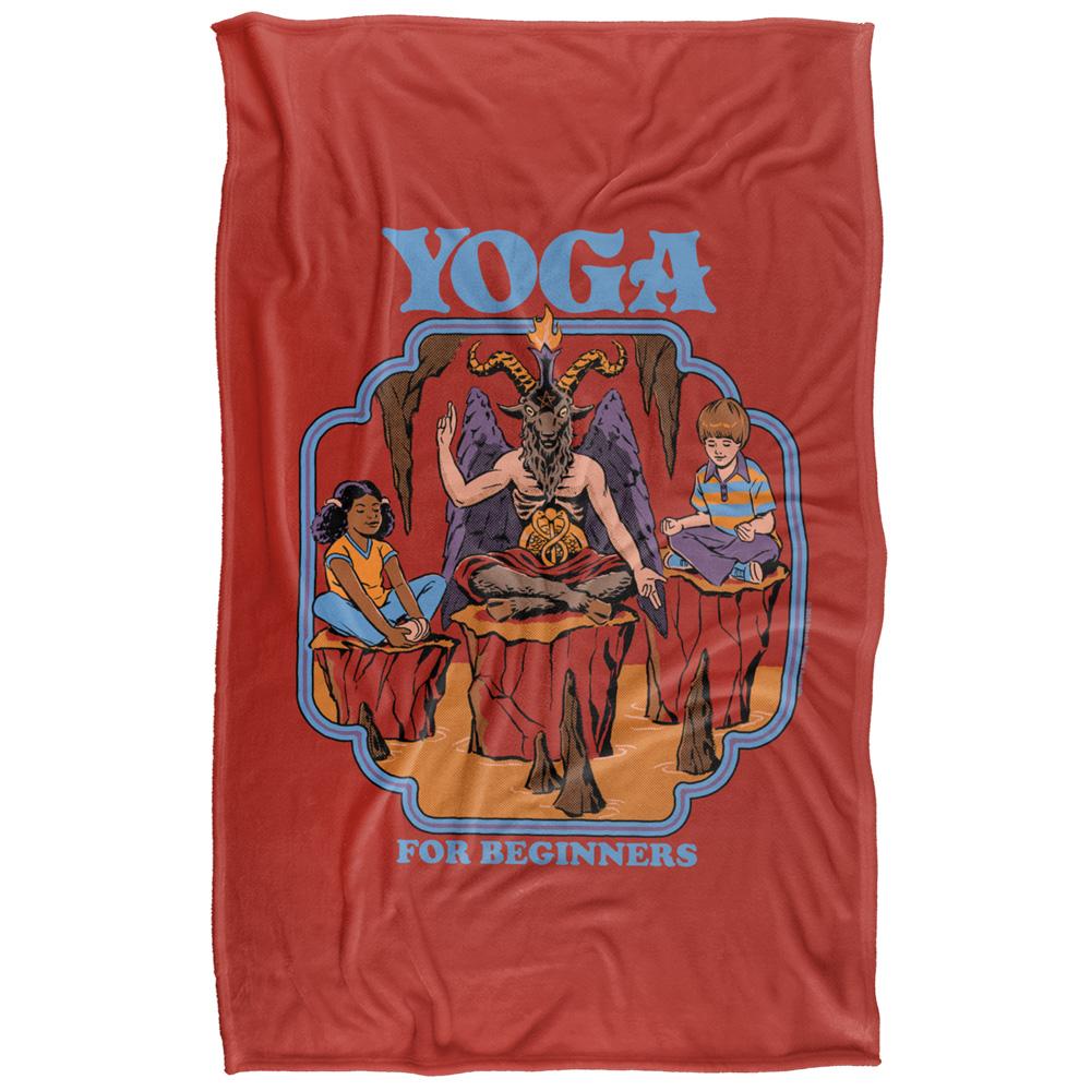Steven Rhodes Yoga For Beginners Soft Touch Blanket
