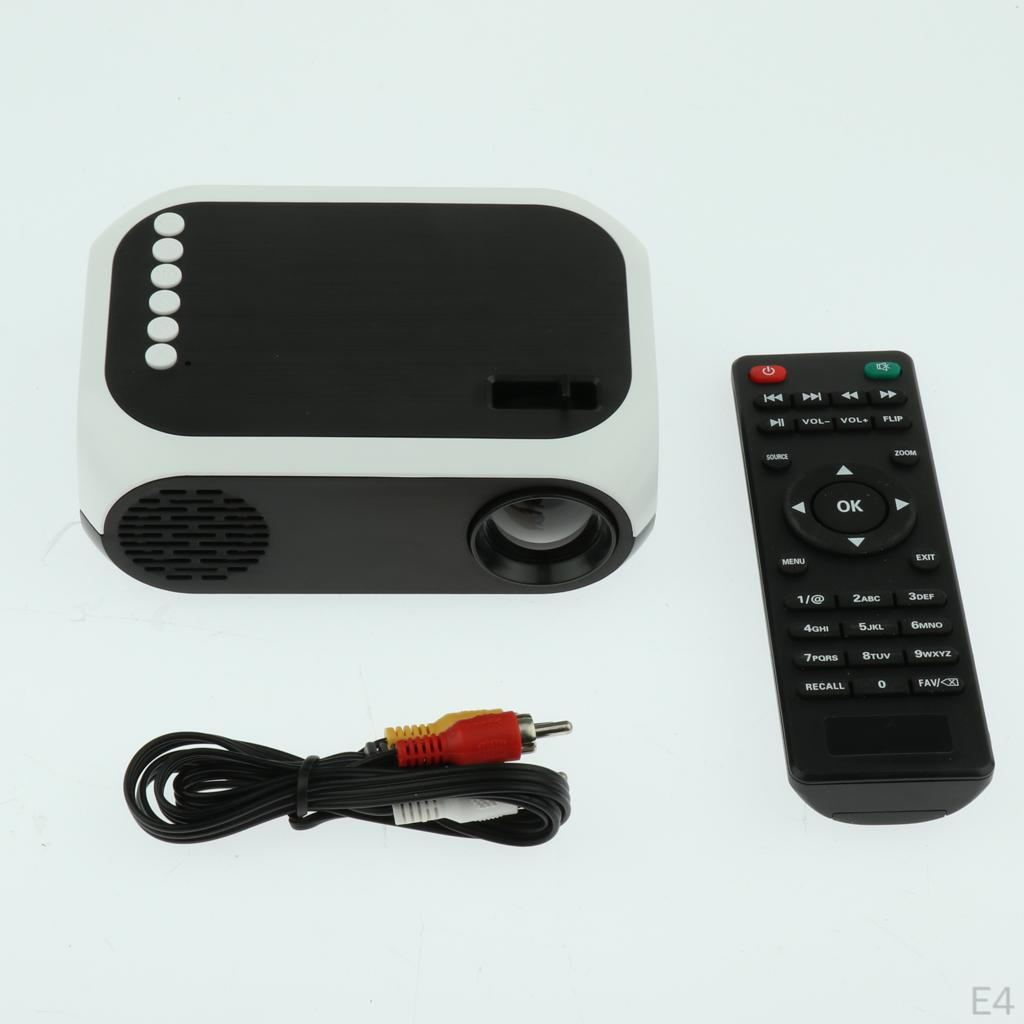 Mini Smartphone Portable Video 920*1080 Supported 80inch Display, Compatible USB/AV/TF/Laptop for