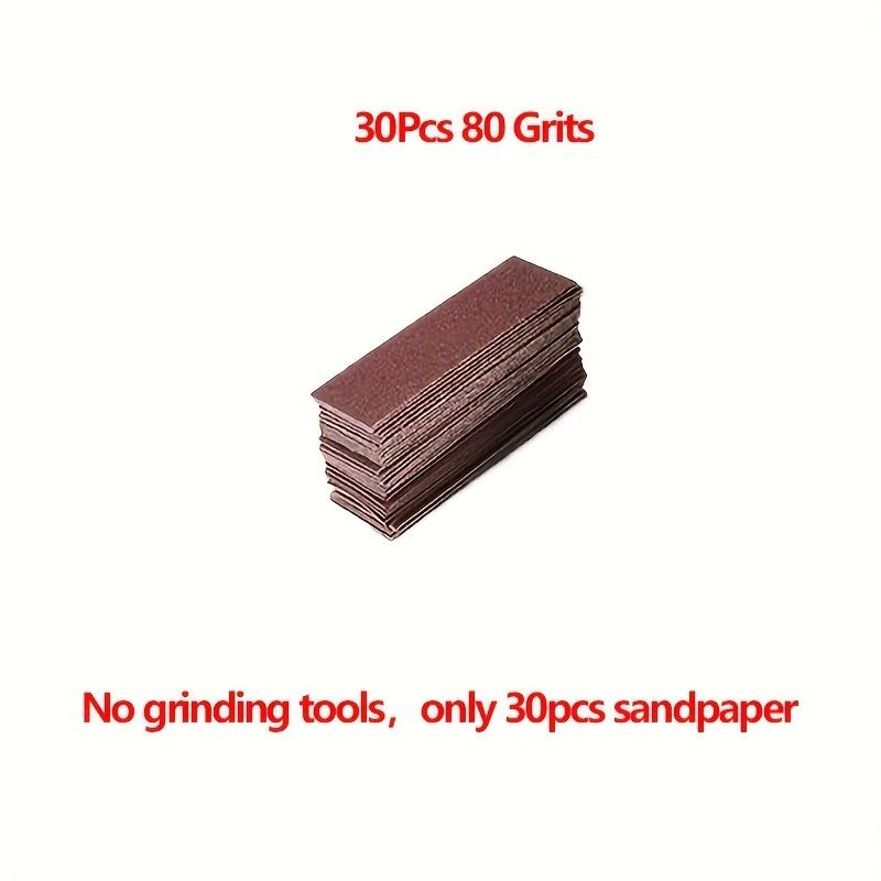 1-121Pcs DIY Hand Sandpaper Mini Sander Kit Loop Sander Paper Assorted Grit Wet Dry Hook Loop Sandpaper For Wood Projects
