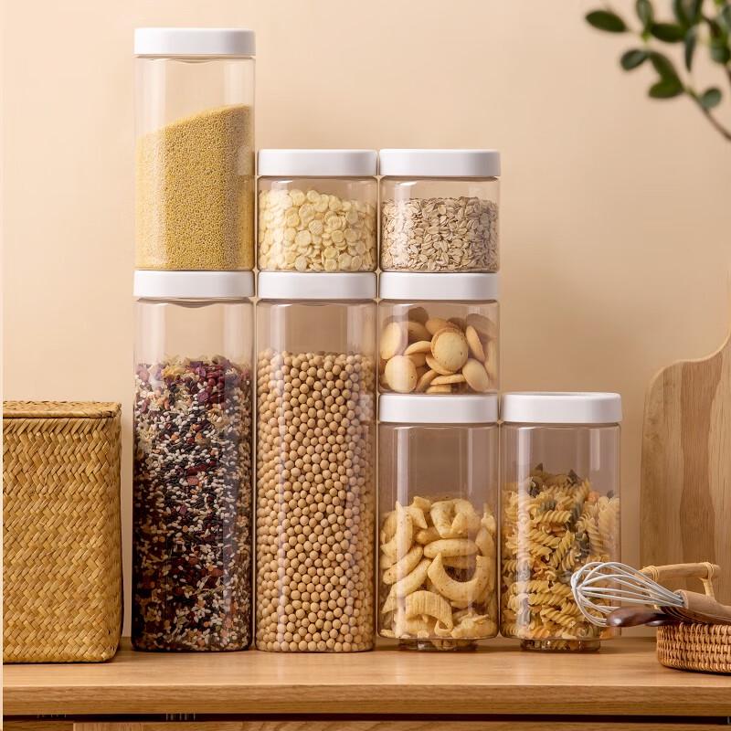 Chahua Stackable Food Storage Jars