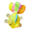 Kreatives Gel Sensorisches Fidget Spielzeug Langsam Rückprallend Großer Fisch mit Farbiger Schwanz Stressball Niedliches Tier Dekompressionsspielzeug für Erwachsene & Jugendliche