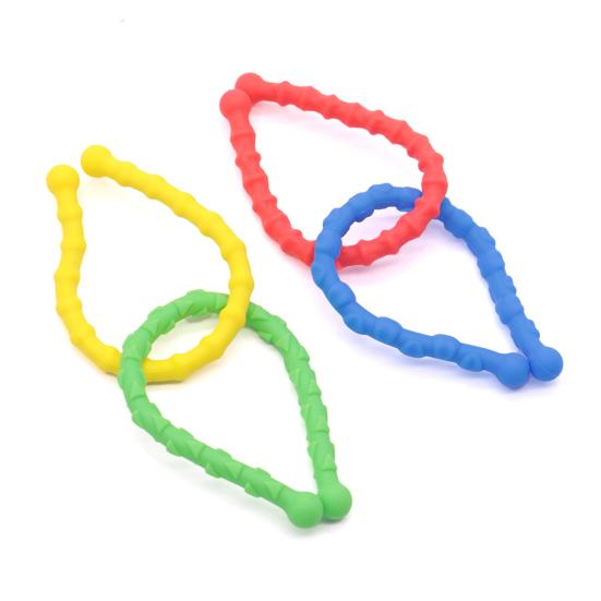 Stress Relief Sensory Stick Toy Silicone Flexible Twisting Stick Fidget Toy Portable Travel Decompression Textured Stick Toy