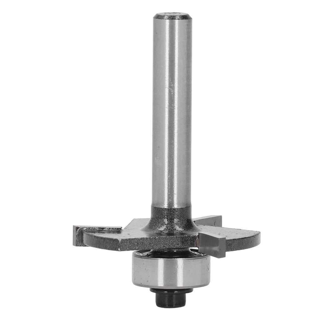 T-förmiger Fräser 1/4 Zoll Schaft 1/8 Schneidenhöhe Lager 3 Zähne Nutfräser für Holz Sperrholz