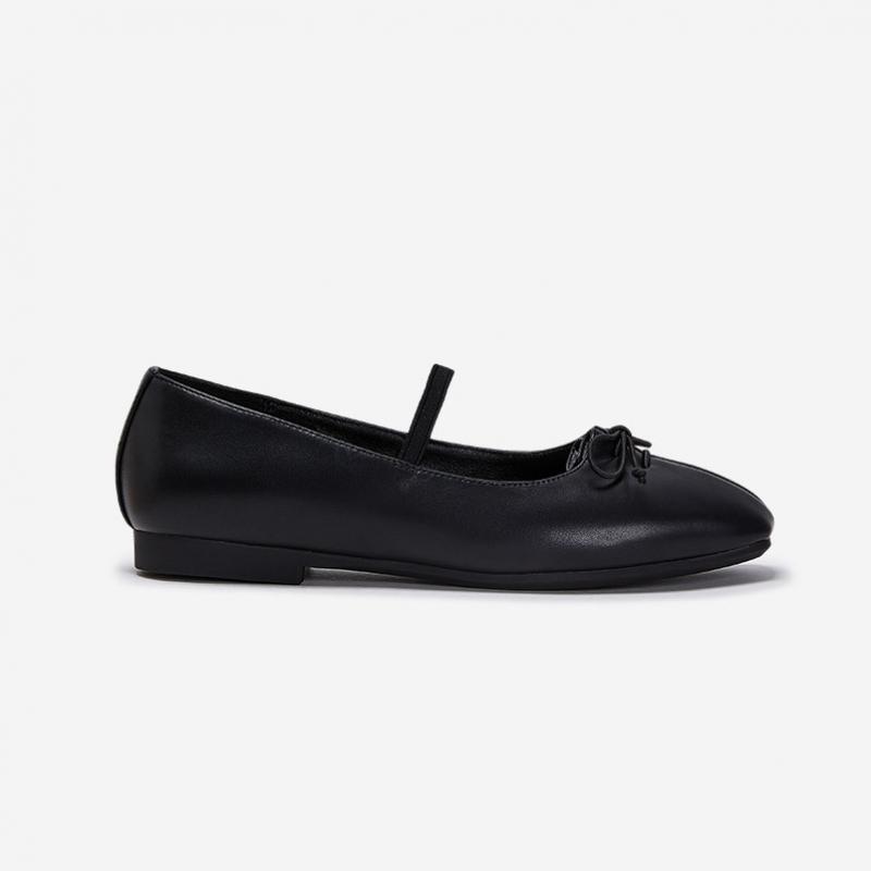Simplet By ESquire Simple Women S Elin Ribbon Flat ShoeS Black