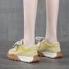 Retro platform German training shoes spring new inner height increase strap leather casual sports Forrest Gump shoes