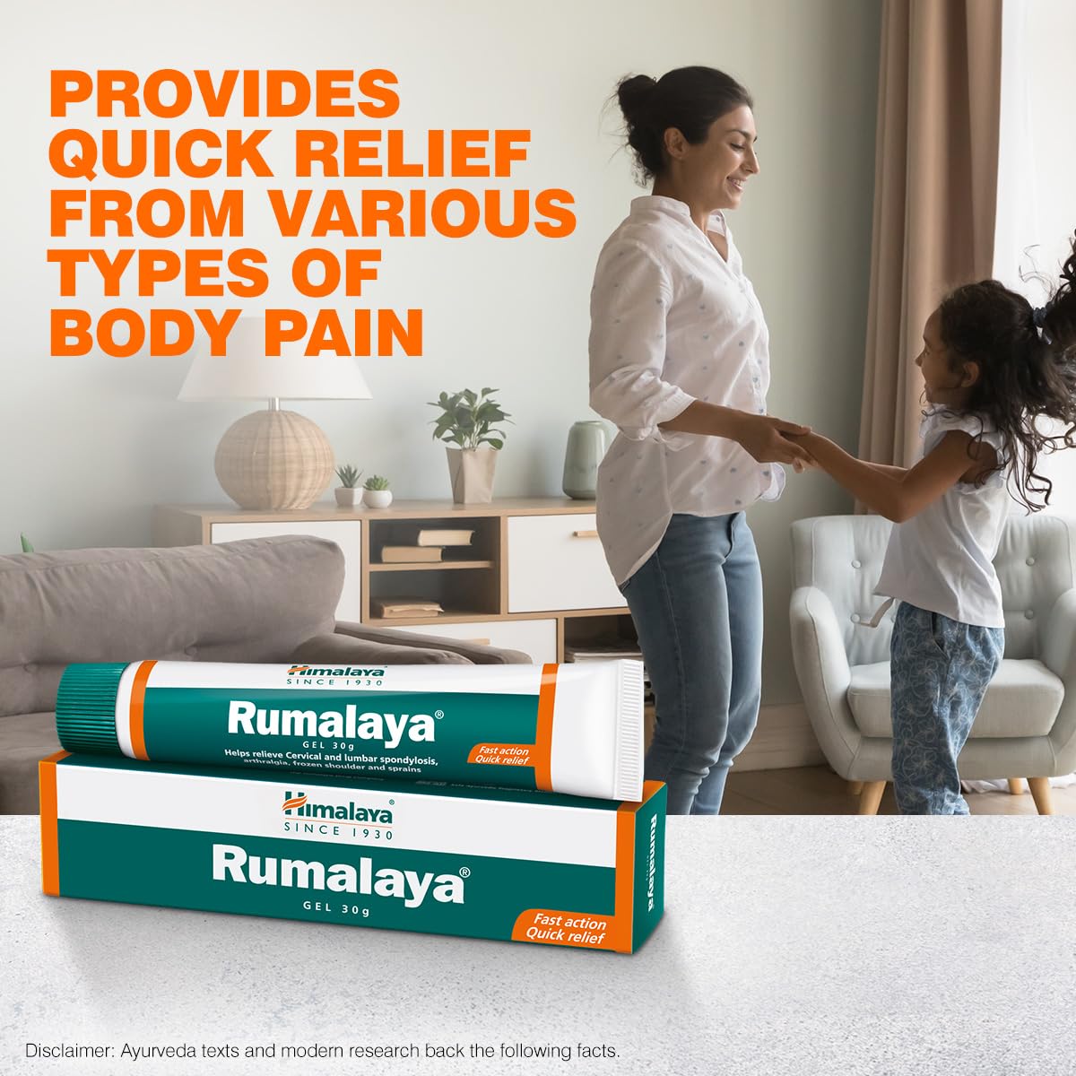 

Himalaya Rumalaya Gel 30g Pack Of 2 | Herbal Ayurvedic Gel For Body Comfort, Muscle Relaxation And Active Lifestyle Support