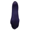 100cm Danganronpa:Trigger Happy Havoc Cosplay Mikan Tsumiki Parrucche Lunghe Viola Ondulate Sintetiche Resistenti al Calore