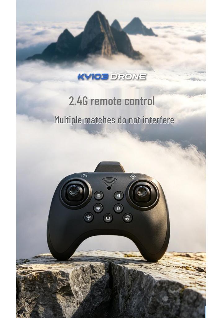 KY103 Stunt Kids' Durable RC Fighter Aircraft Model Quadcopter Toy Drone