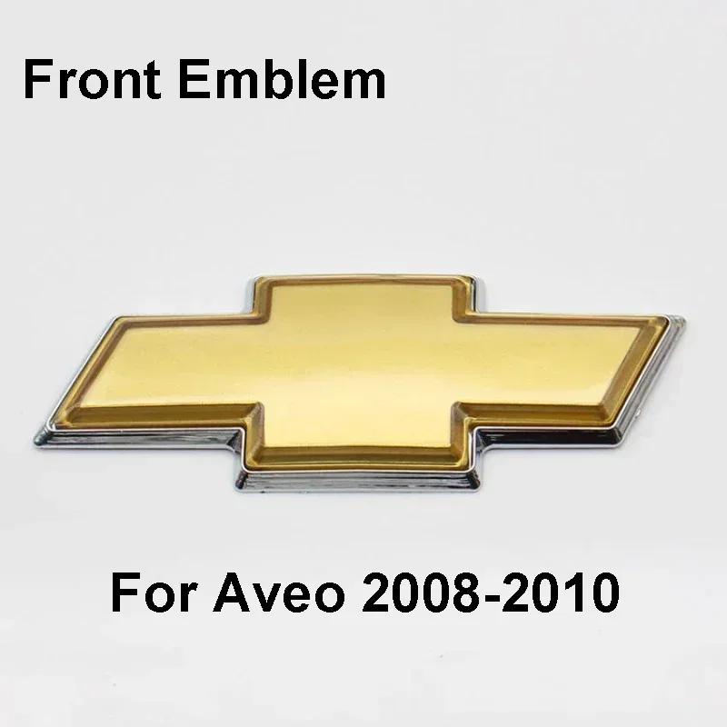 ABS pour Chevrolet Epica 2003-2011 Spark Aveo Captiva 2008-2010 Autocollant Emblème Capot Avant Voiture Accessoires Badge Coffre Arrière