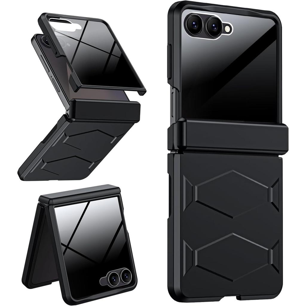 Case for Samsung Z FLIP 7 Privacy Screen Protector Magnetic Attraction Protective Case Full Coverage Shock Proof Tough Shell