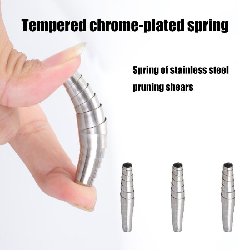 6pcs Springsteels Replacement Springs for Pruning Shears Ergonomic Designs for Easy Gardening