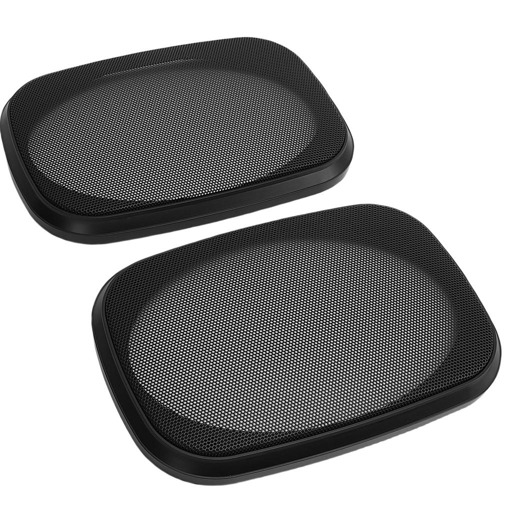 2PCS Speaker Grille Covers Metal Mesh Protective and Decorative Case for Home Theater Car Boat Speakers 245x172mm